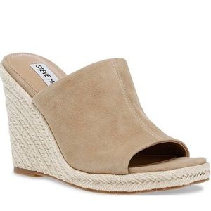 Steve Madden Urge Suede Espadrille. NIB. Size 6.5.